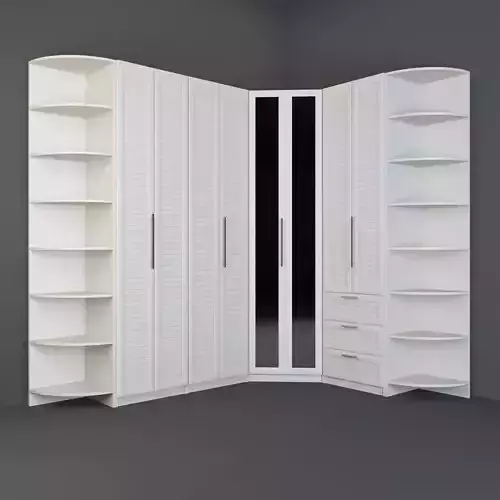 Angular Wall Unit - Cabinet 1