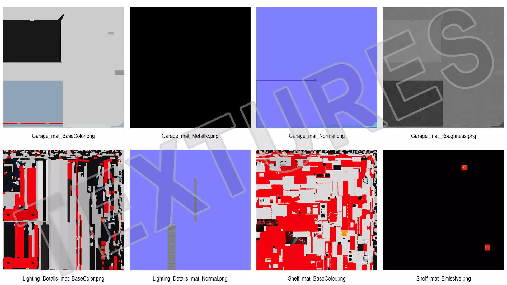 Formula 1 Garage 3D model_21