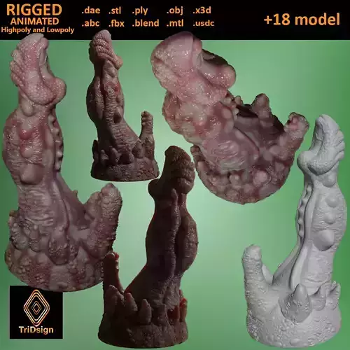 Rosagante Fantasy Dragon Penis Rigged