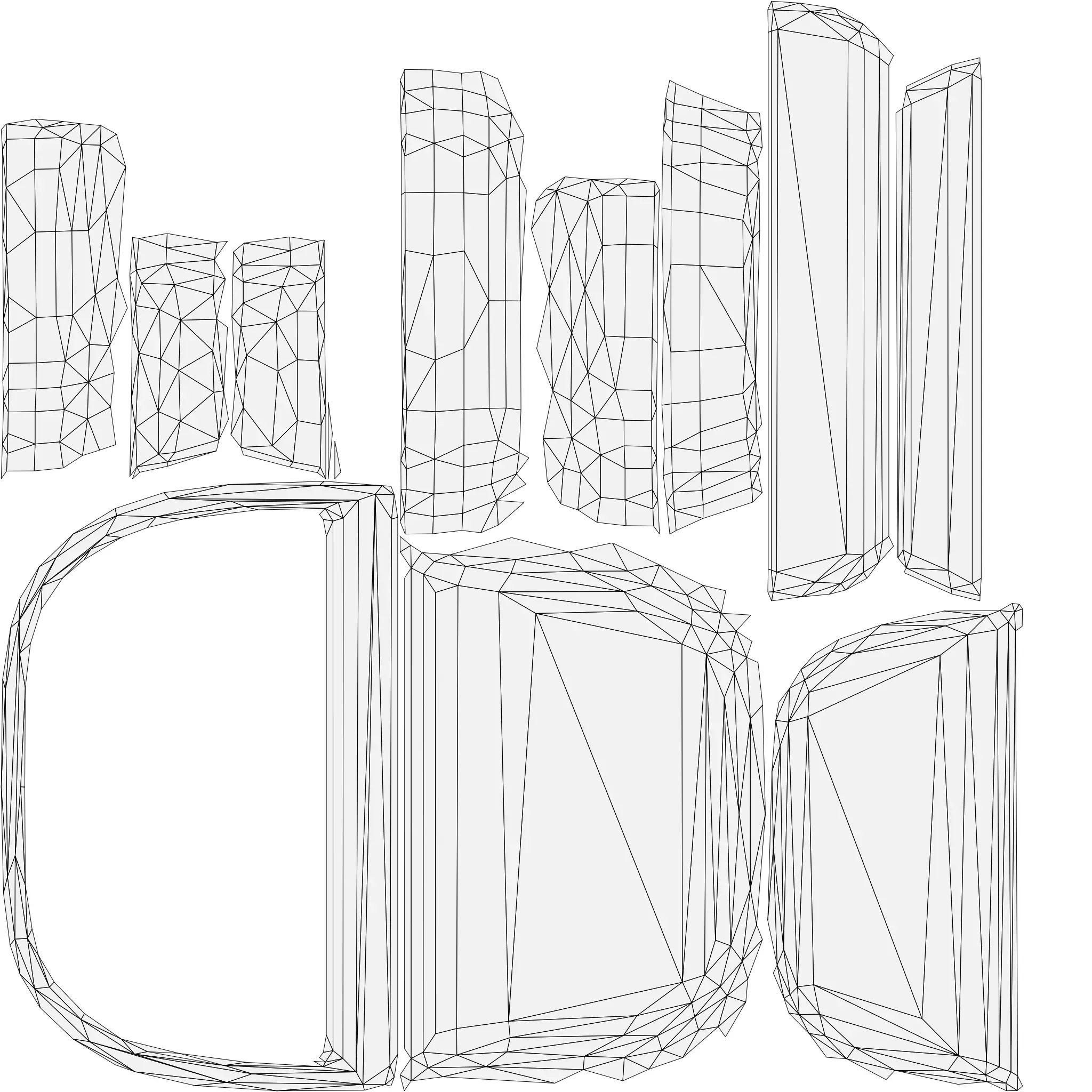 Low Poly Bathroom Basin with Tap Game Ready PBR FBX OBJ STL Low-poly 3D model_10