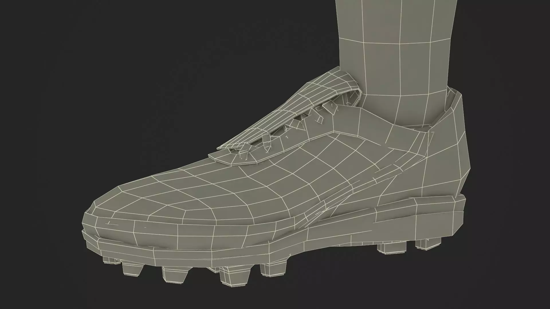Male Soccer Player in Sportswear Rigged 3D model_46
