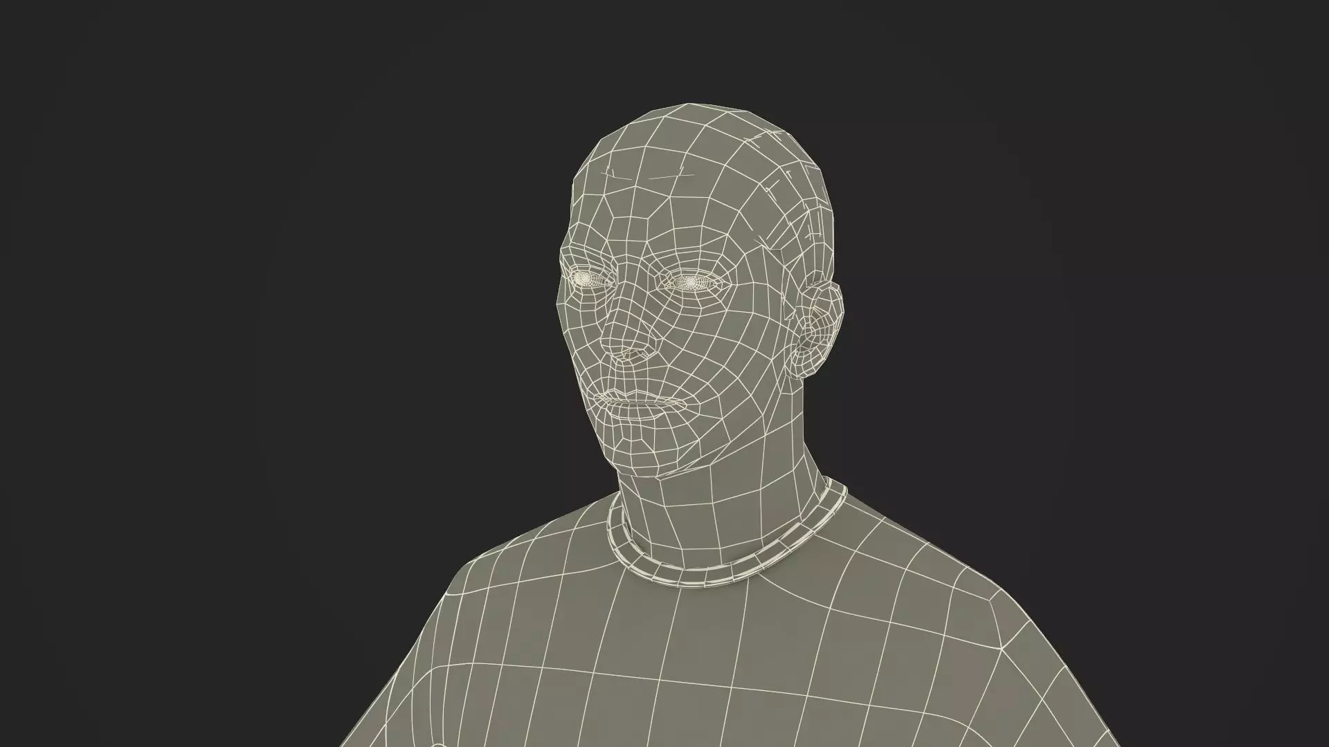 Male Soccer Player in Sportswear Rigged 3D model_34