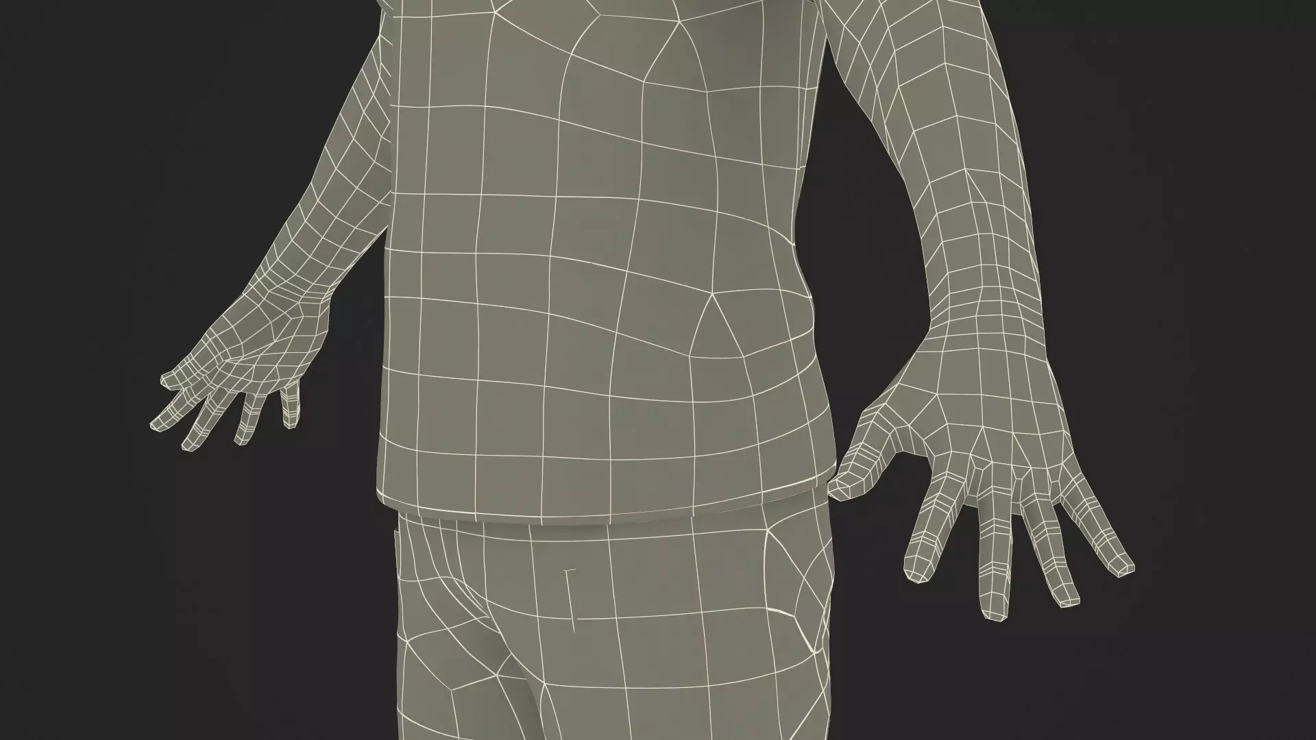 Male Soccer Player in Sportswear Rigged 3D model_47