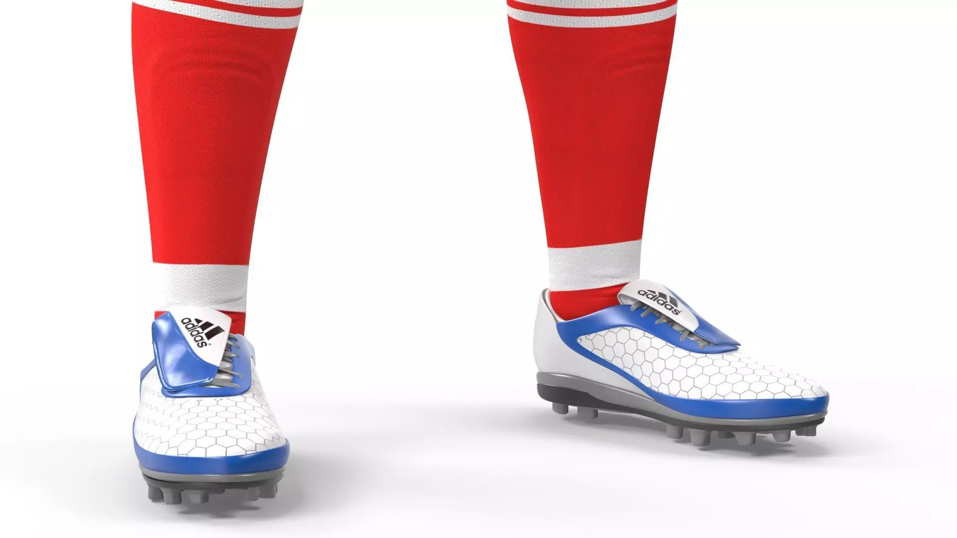 Male Soccer Player in Sportswear Rigged 3D model_18