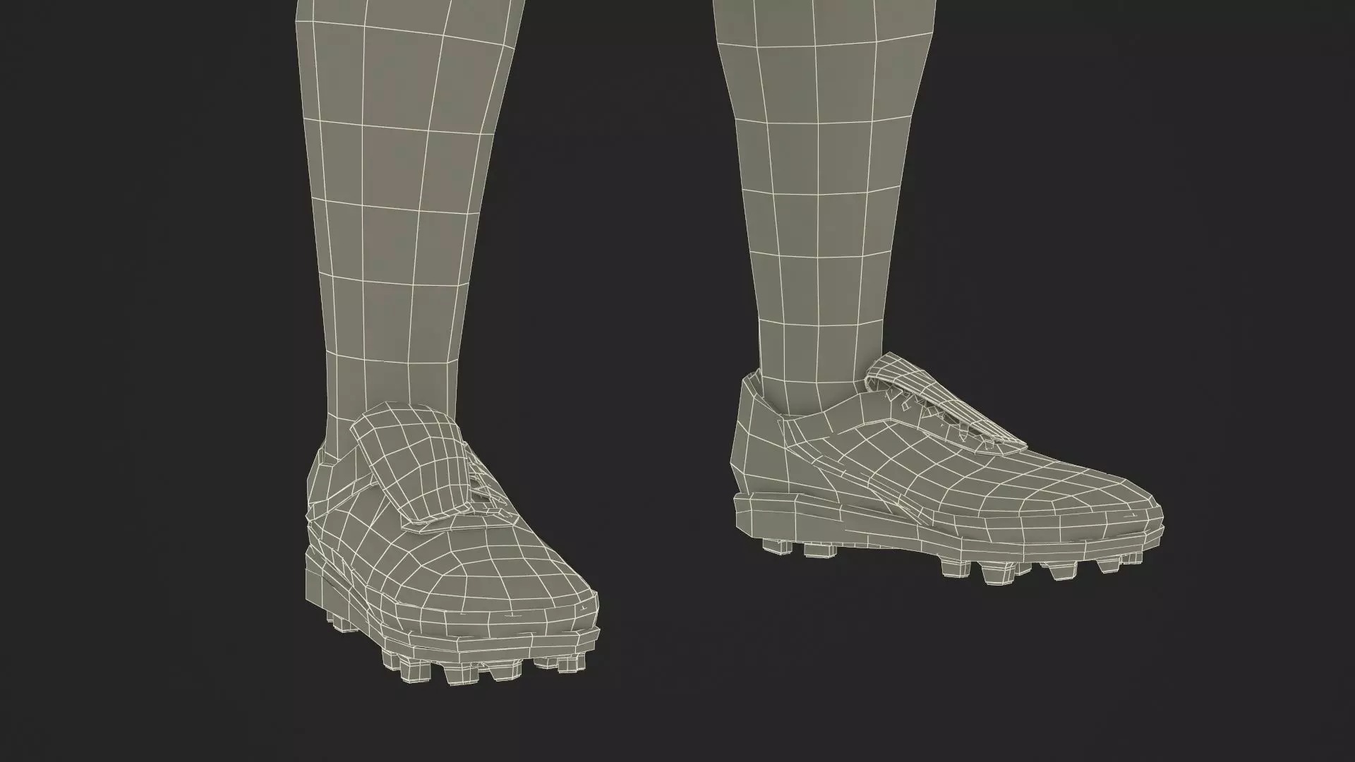 Male Soccer Player in Sportswear Rigged 3D model_45
