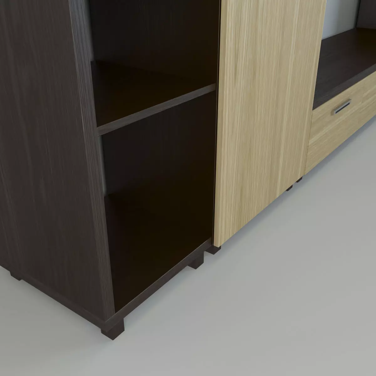 Wall Unit - Cabinet 4 3D model_3