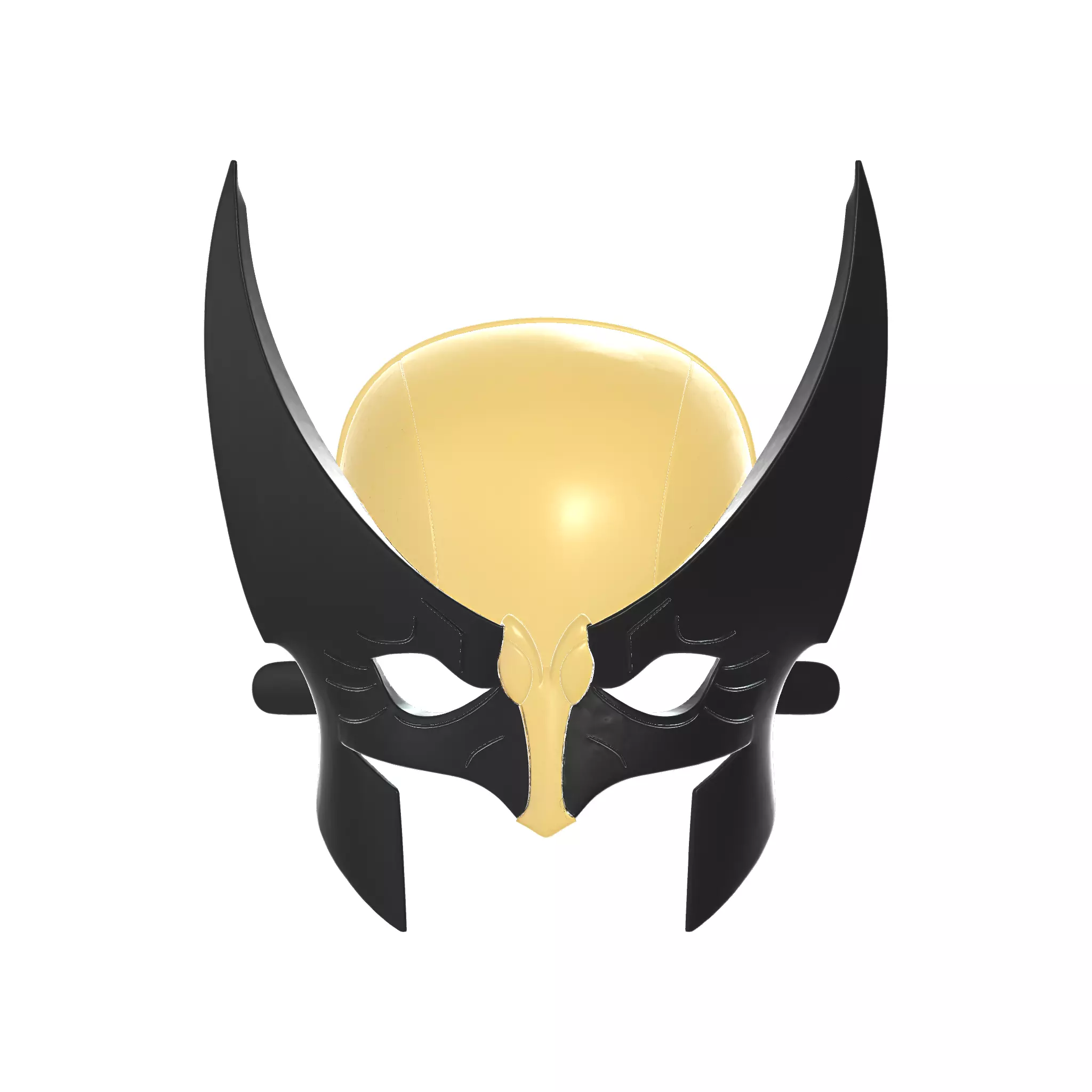 X-Men Wolverine Mask Superhero Cosplay Helmet 3D print model_0
