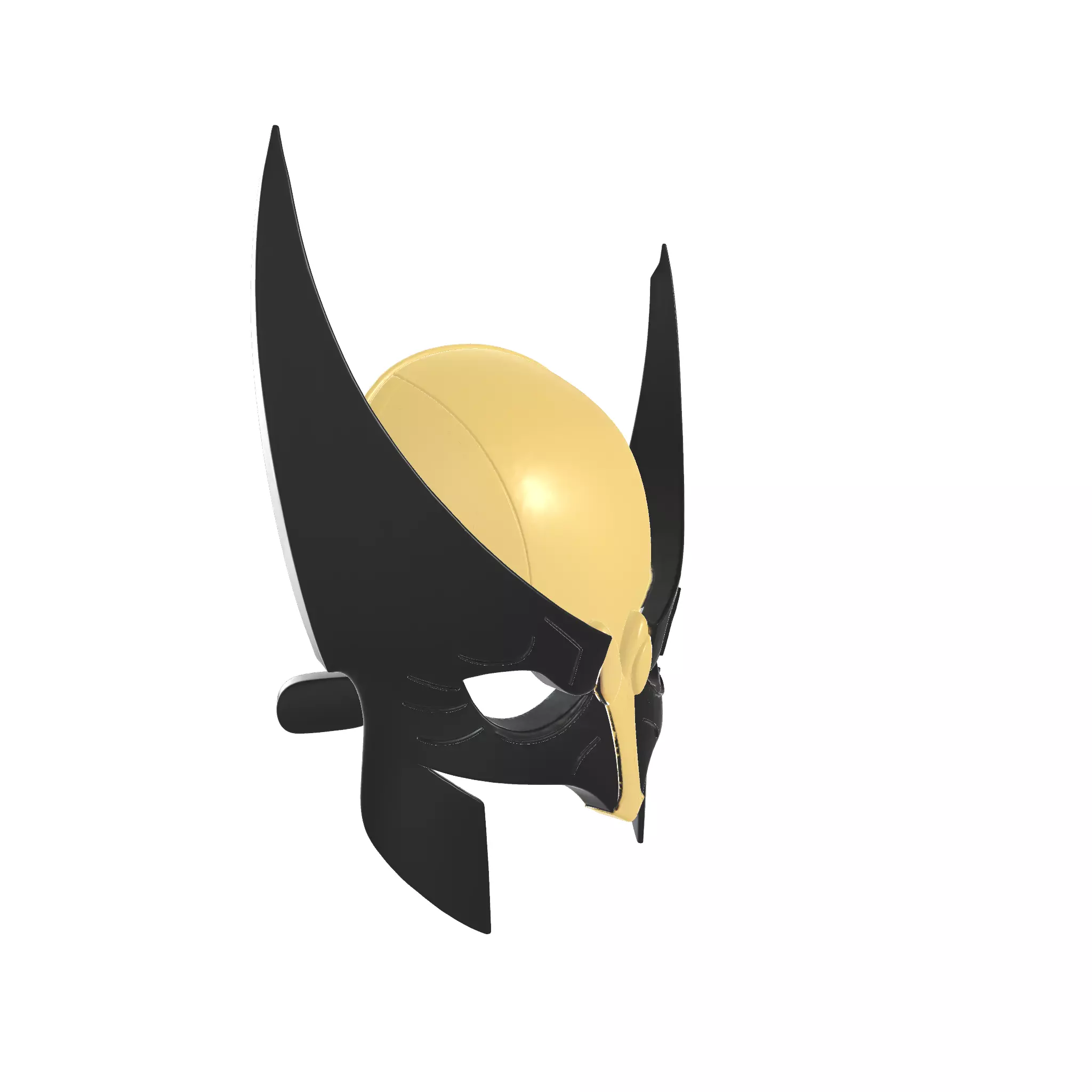 X-Men Wolverine Mask Superhero Cosplay Helmet 3D print model_1