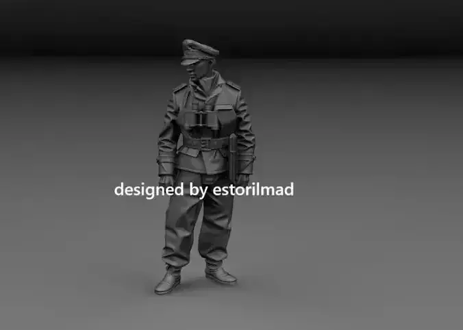 WW2 PANZER TANKER v4 3D print model