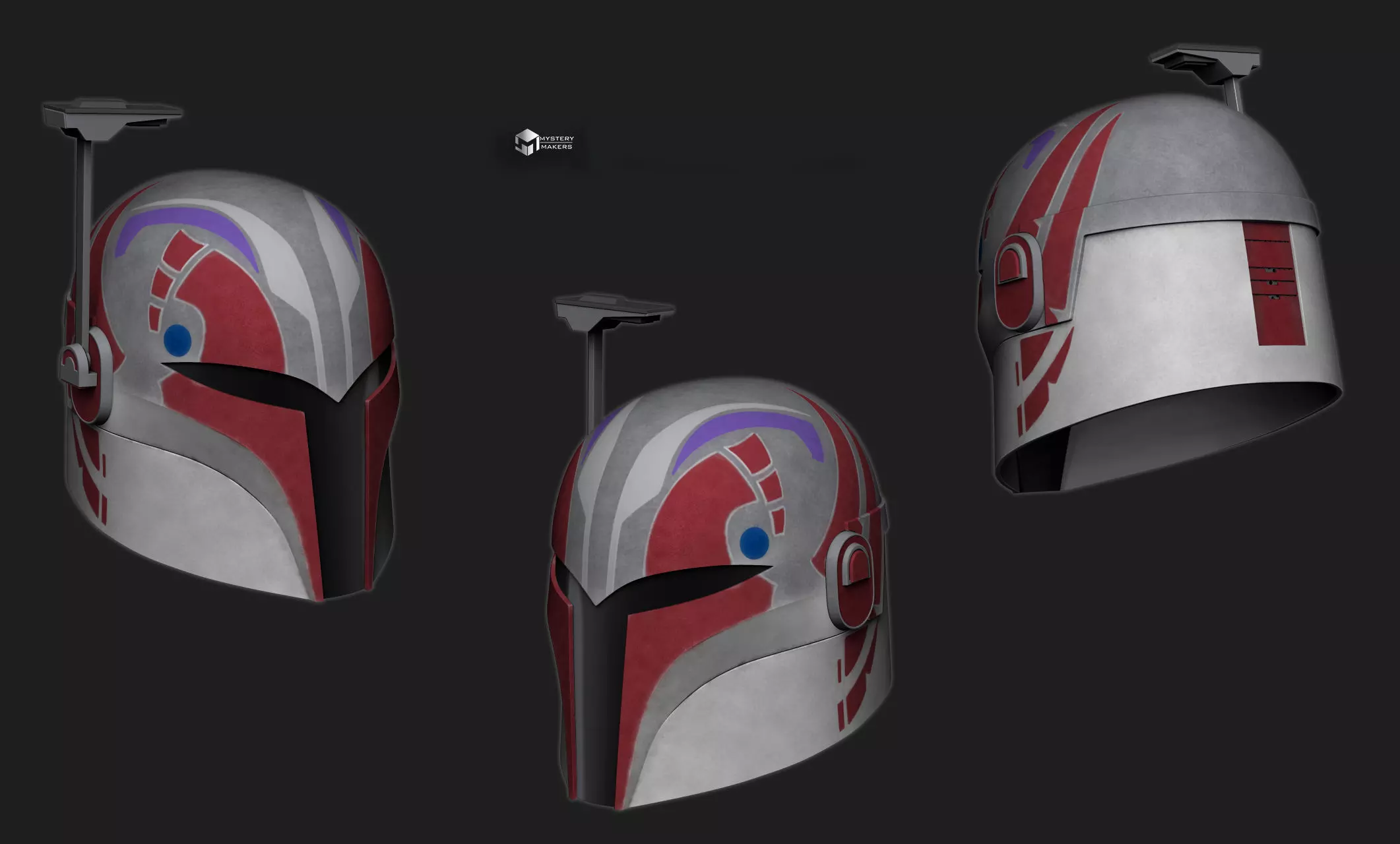 Sabine Wren helmet 3D print model_2