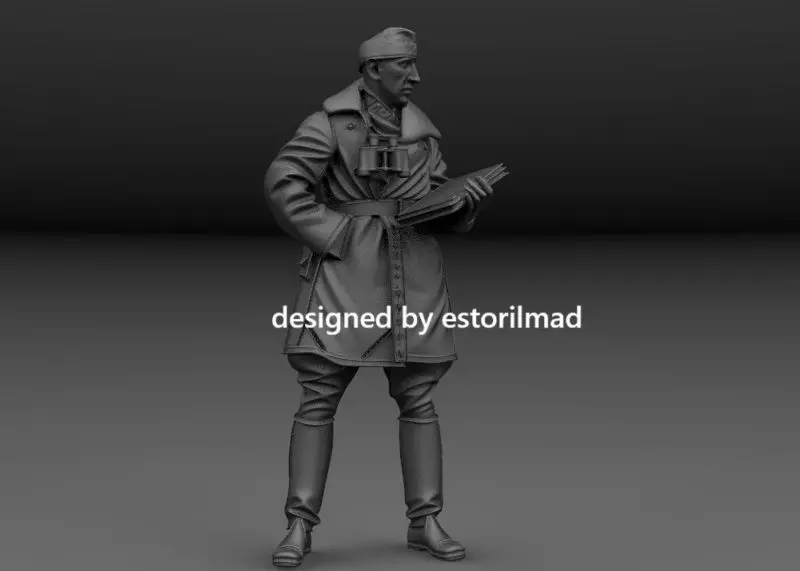WW2 GERMAN OFFICIAL RUSSIAN CAMPAIGN v1 3D print model_0