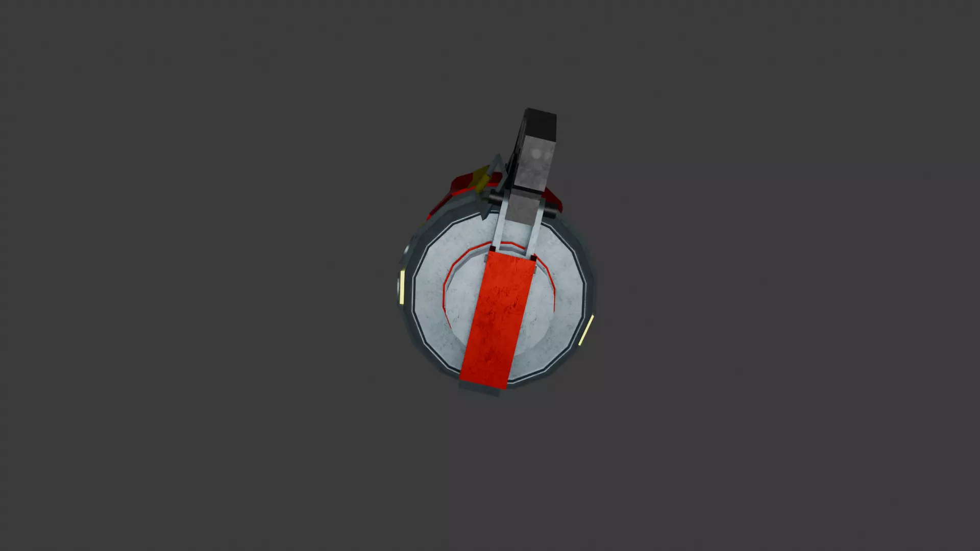 3D model of a Flashbang Grenade Low-poly 3D model_4