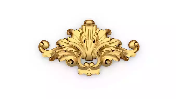 carved classic decorative ornament cnc 3d printing stl 15
