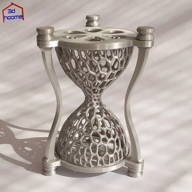 Decorative Hourglass 3D print model_3