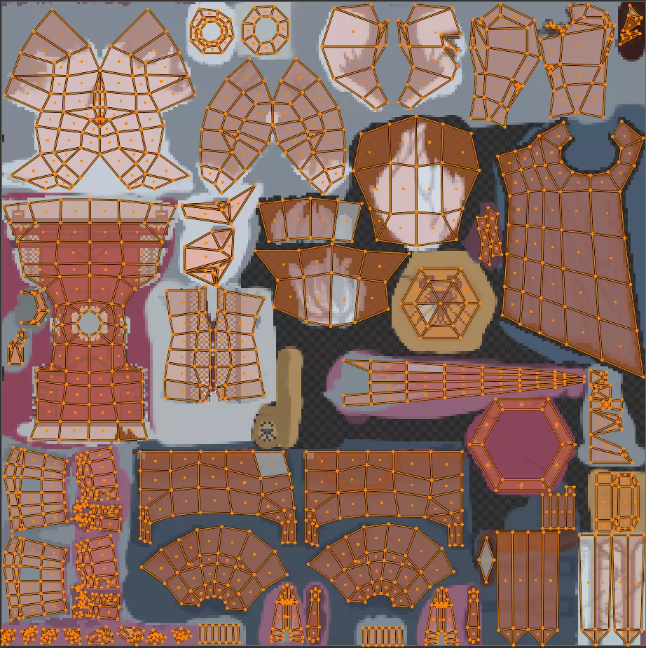 3D Lowpoly style furry character NoRig - Luar the fighter Low-poly 3D model_6