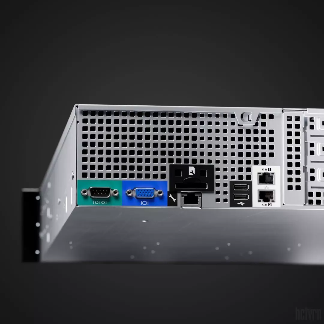 Dell PowerEdge R510 Server 3D model_7