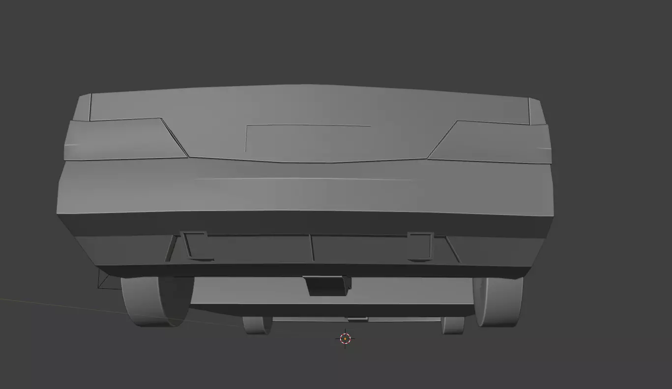 Aston Martin DB9 Car Low Poly Low-poly 3D model_18