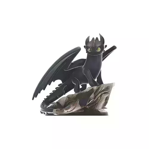 Toothless Dragon Figurine