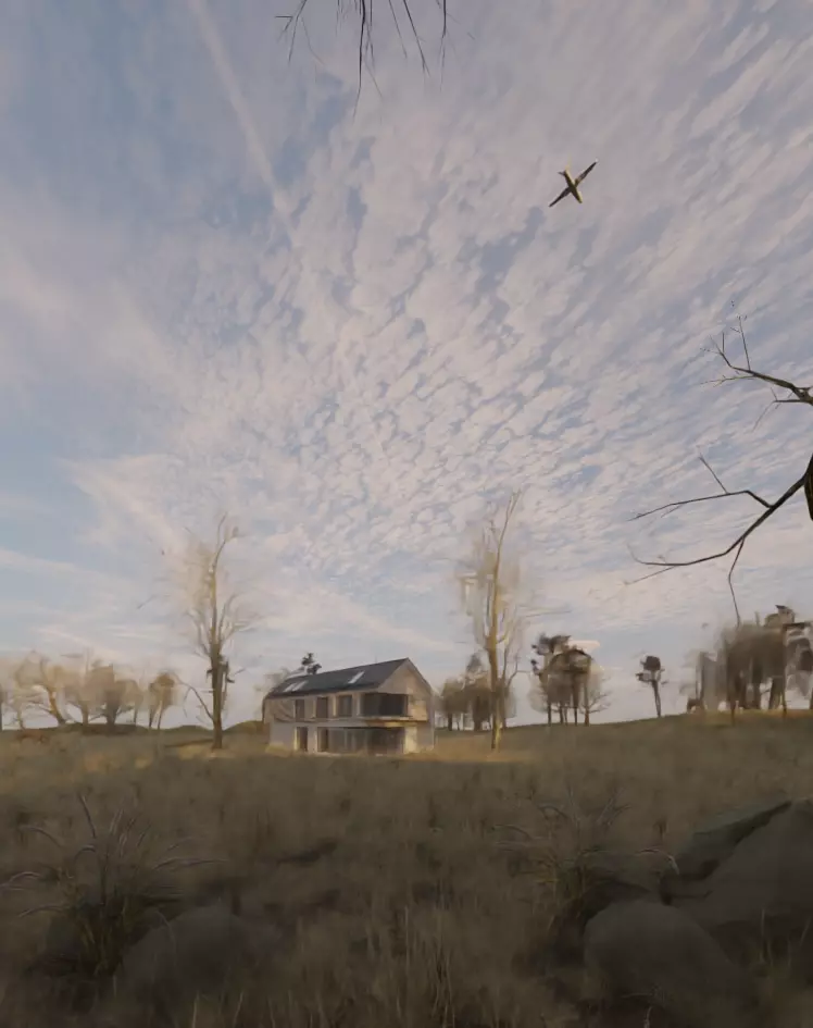 Deadwood Cabin 3D model_3