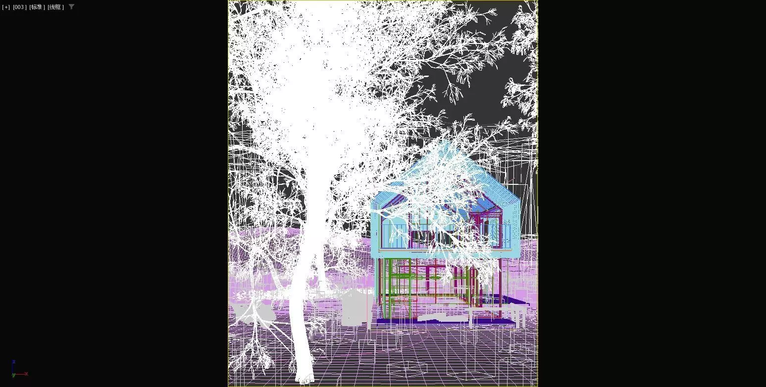 Deadwood Cabin 3D model_7