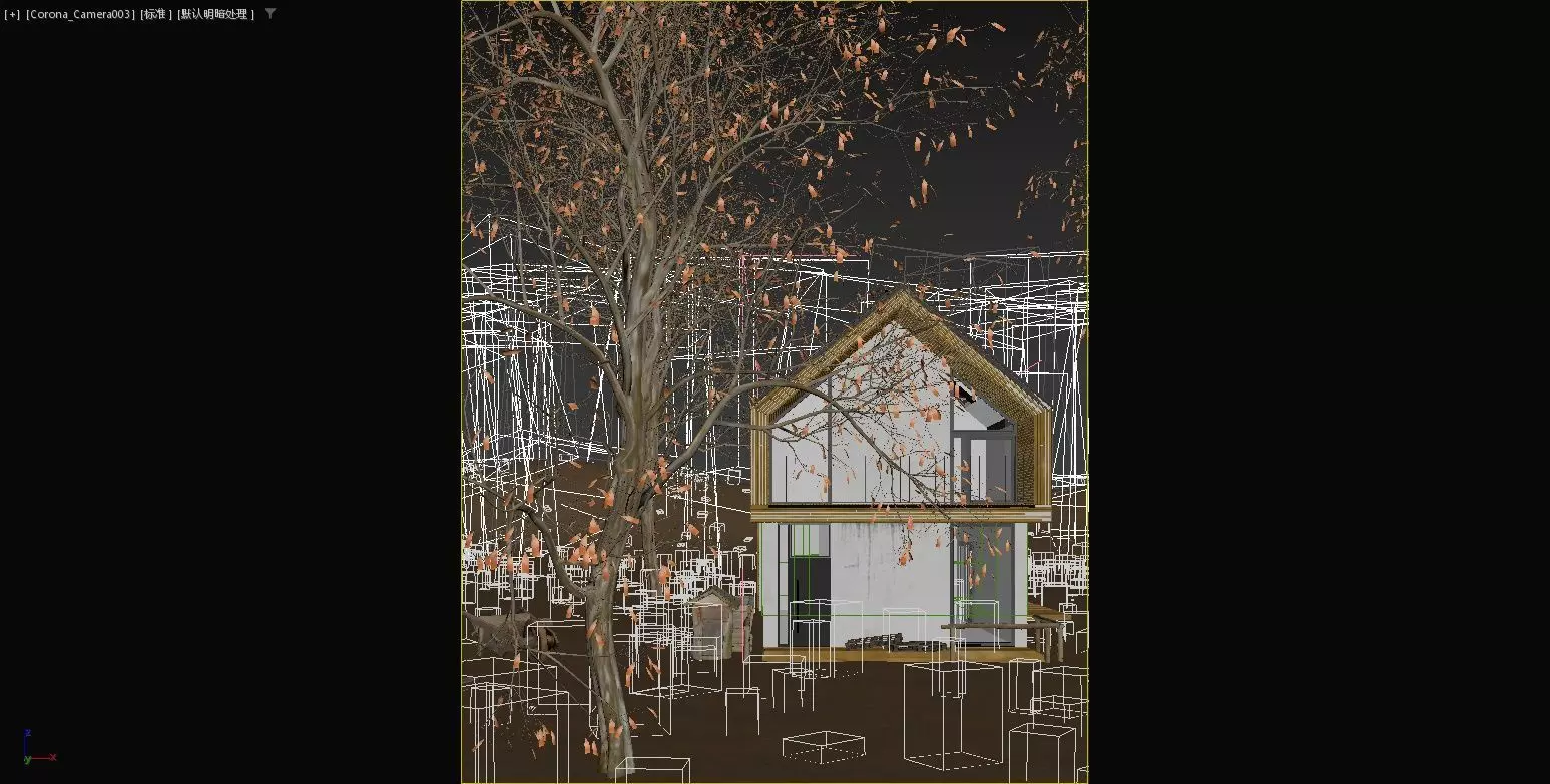 Deadwood Cabin 3D model_12