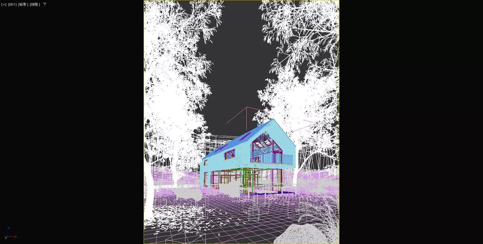 Deadwood Cabin 3D model_5