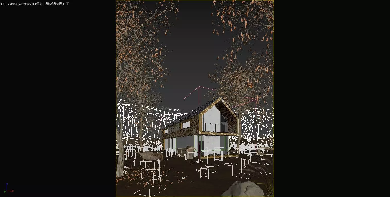 Deadwood Cabin 3D model_10