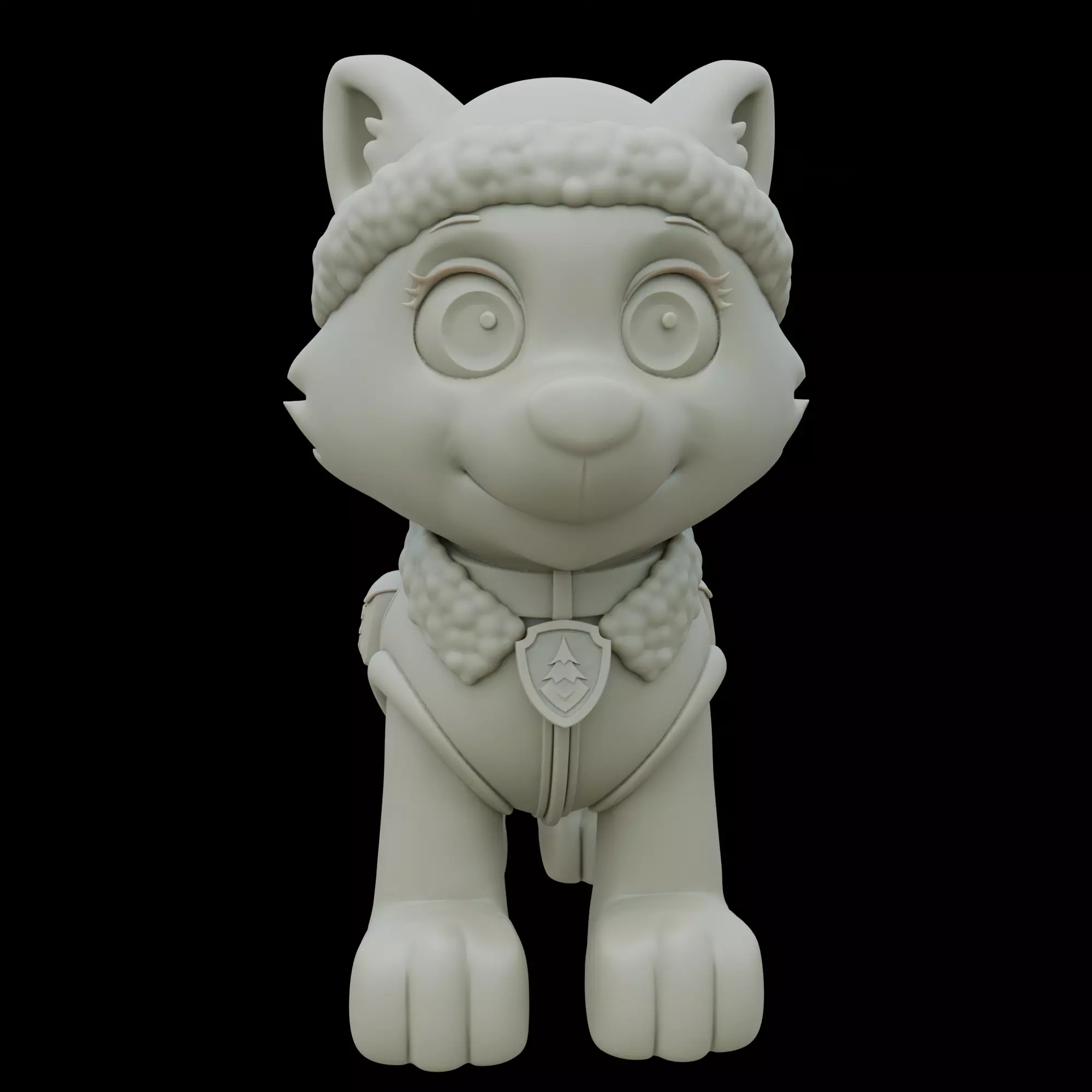 Everest Paw Patrol High Quality STL Model for 3D Print 3D print model_1