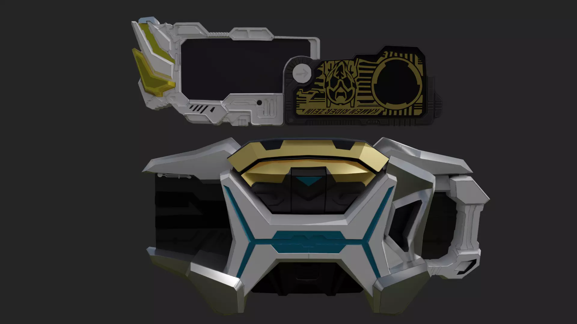 Kamen Rider Zein 3D model_5