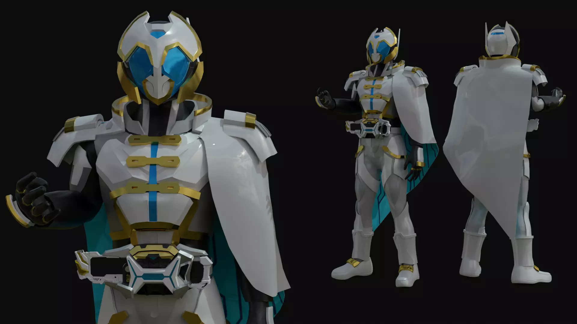 Kamen Rider Zein 3D model_0