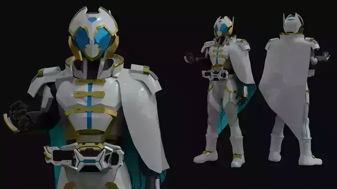 Kamen Rider Zein 3D model