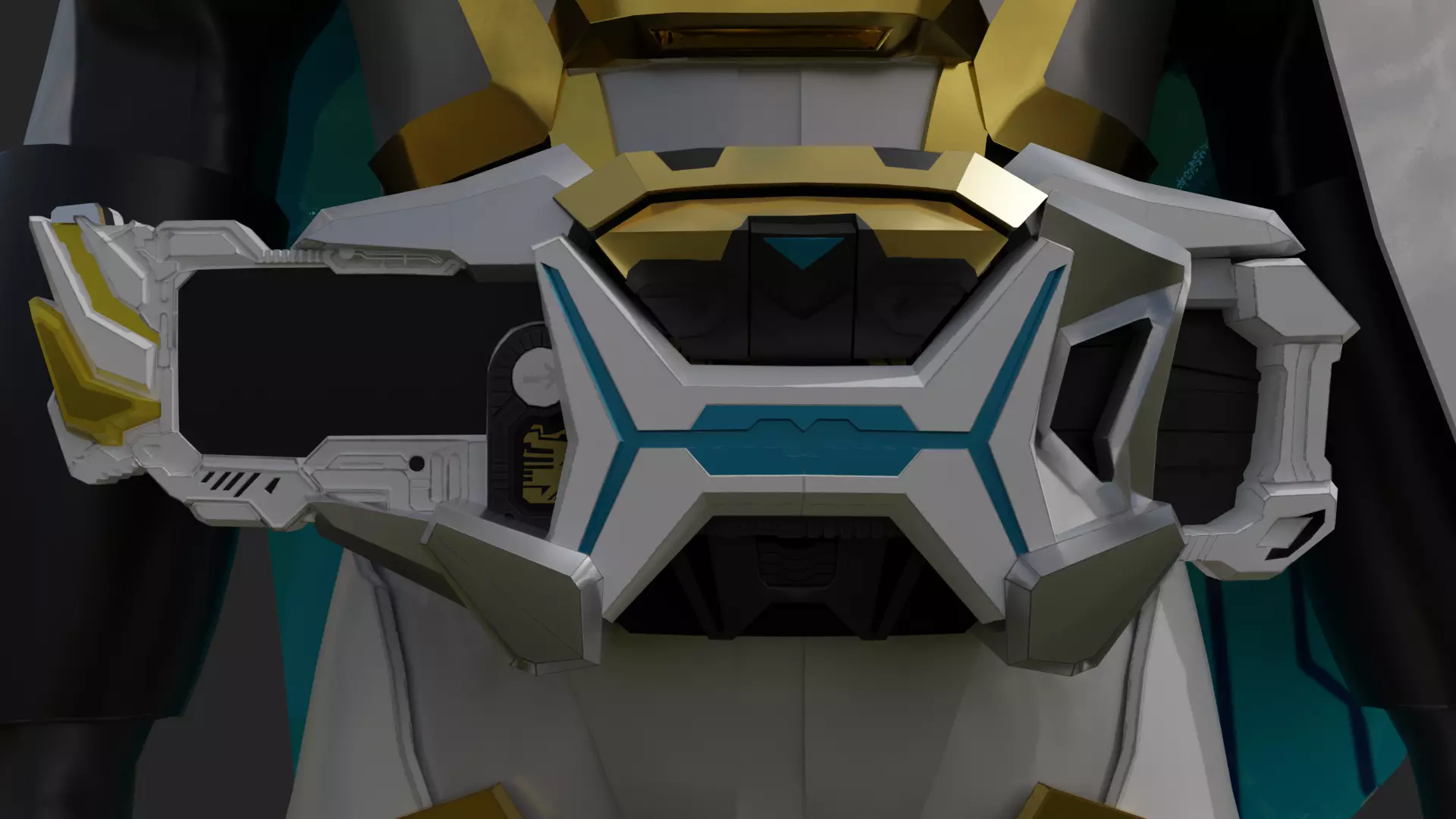 Kamen Rider Zein 3D model_4