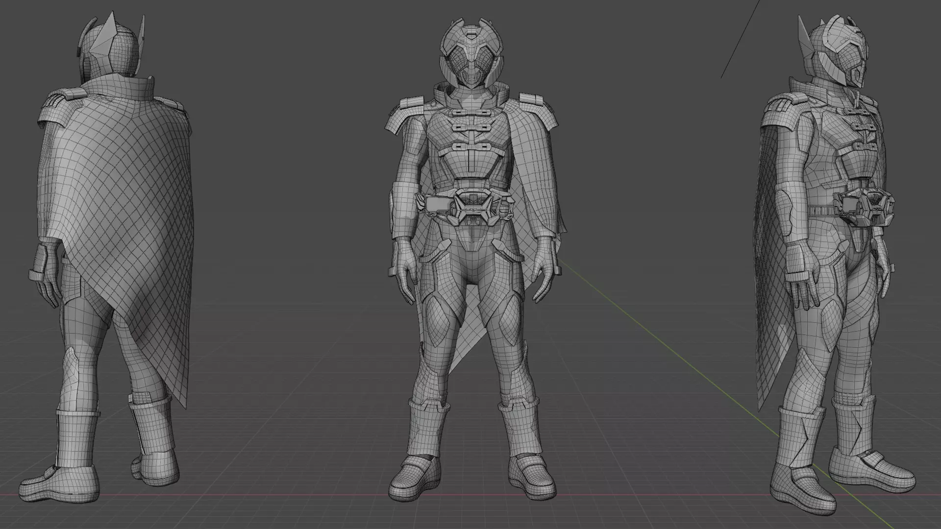 Kamen Rider Zein 3D model_3