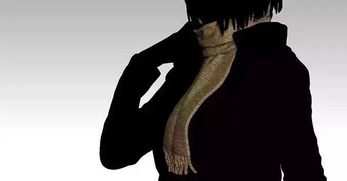 scarf  03 3D print model
