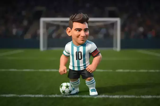 LIONEL MESSI - MULTICOLOR READY -FDM