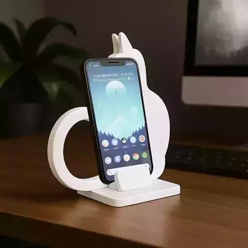 Cat Phone Stand 3D print model