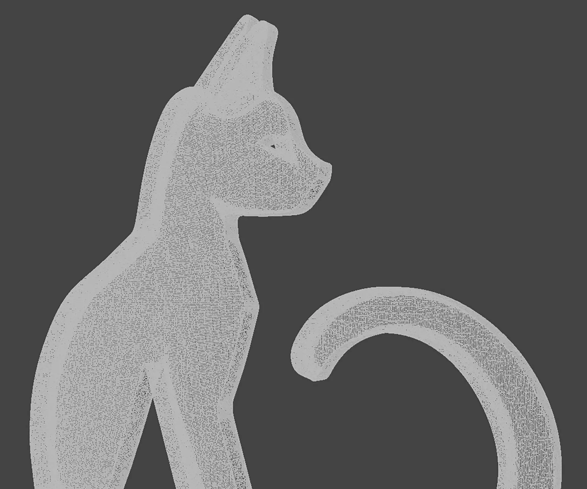 Cat Phone Stand 3D print model_18