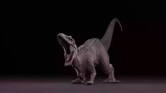 Indominus Rex Movie Accurate Blender Rig 3D model