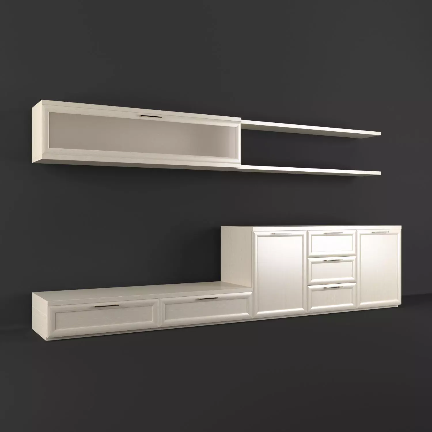 TV Media Wall Unit Collection _12