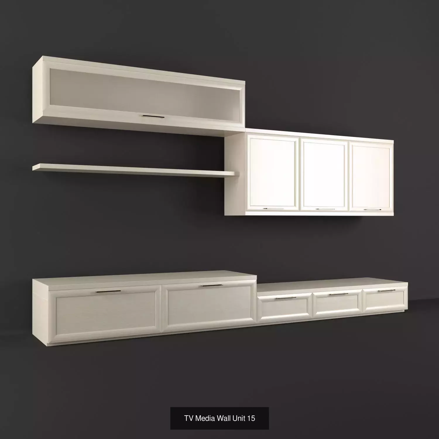 TV Media Wall Unit Collection _29