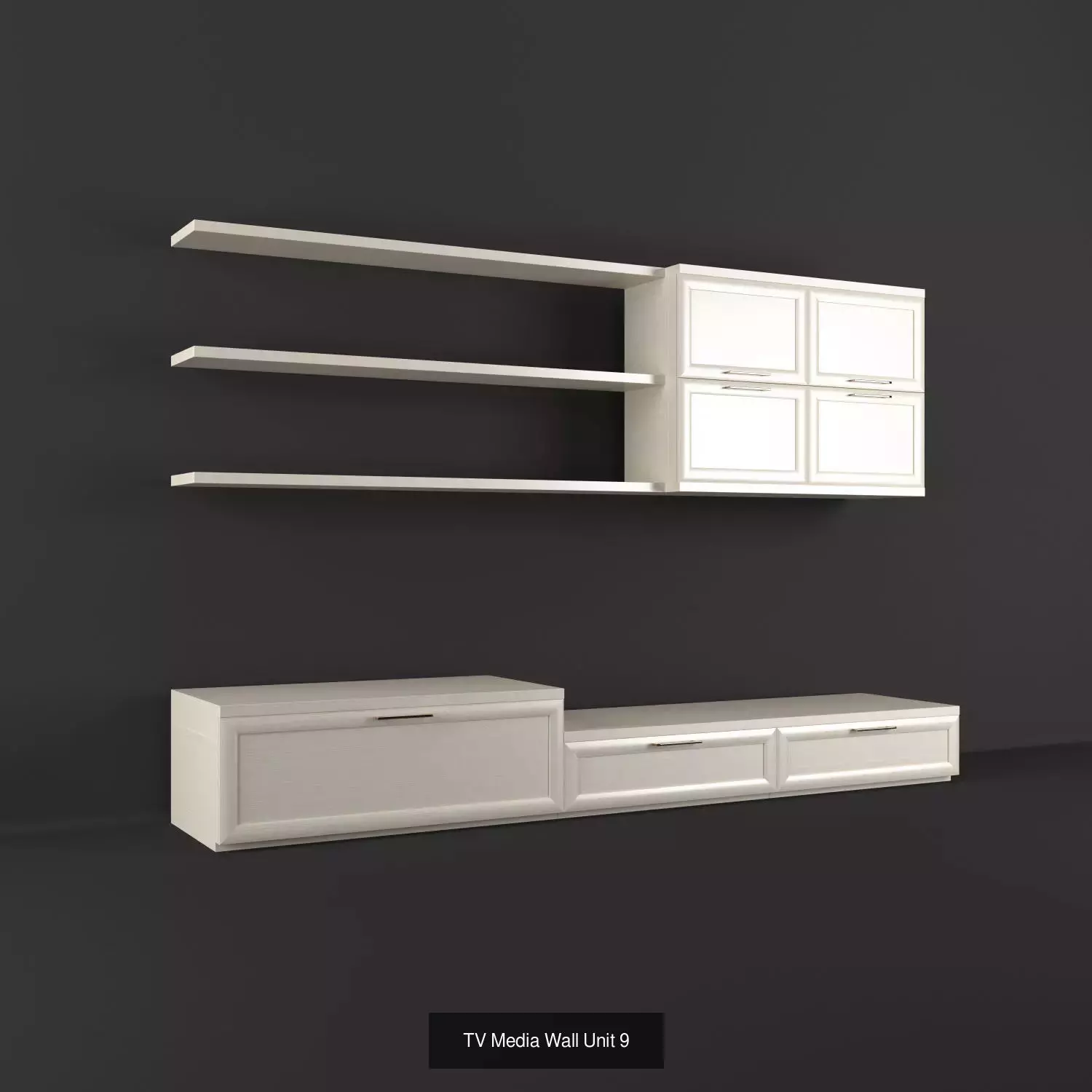 TV Media Wall Unit Collection _17
