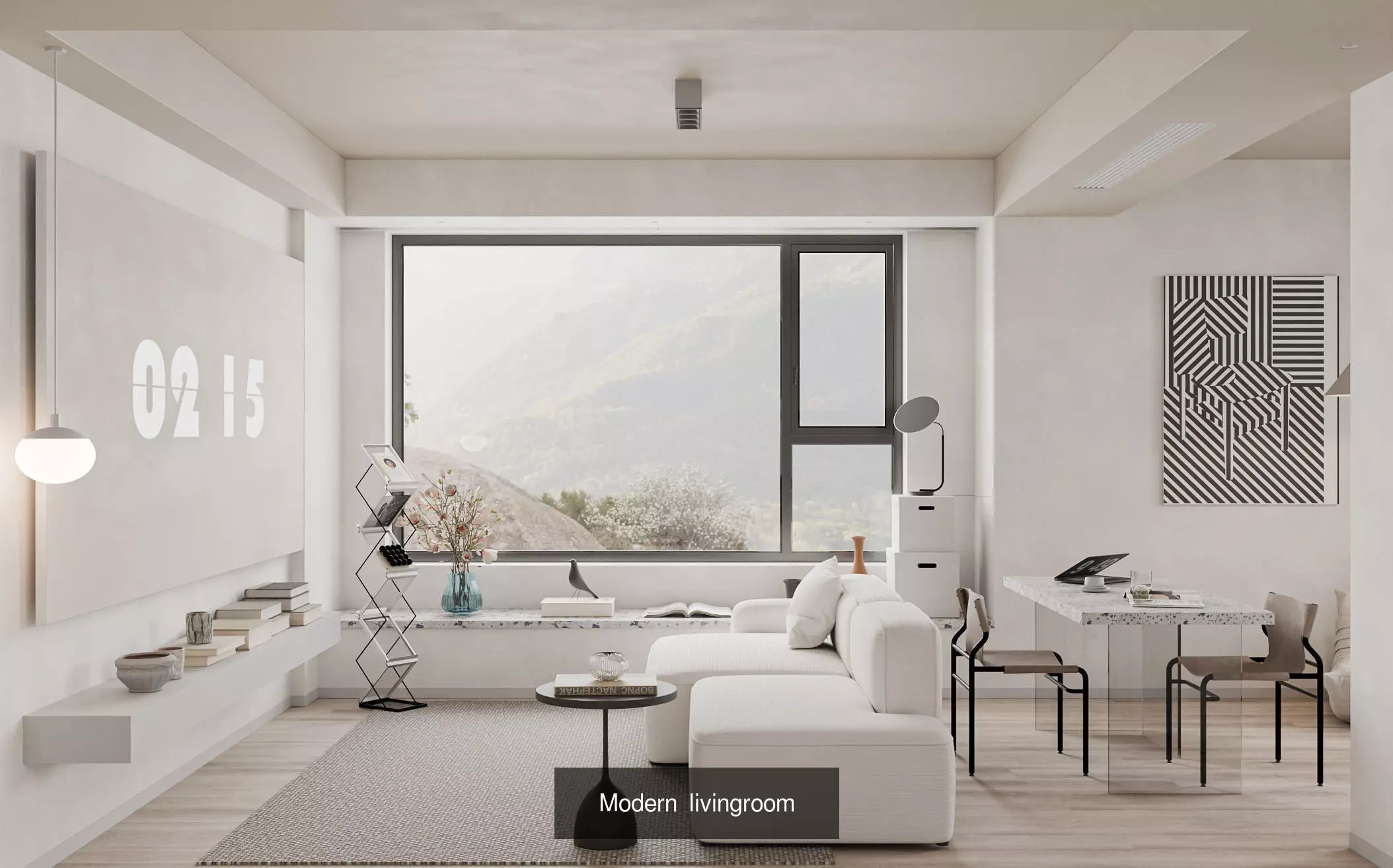 Blender Interior Scene 3D Model Collection_4