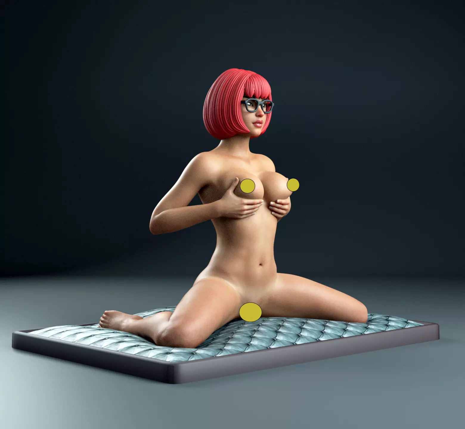 Nude Velma 3D print model_1