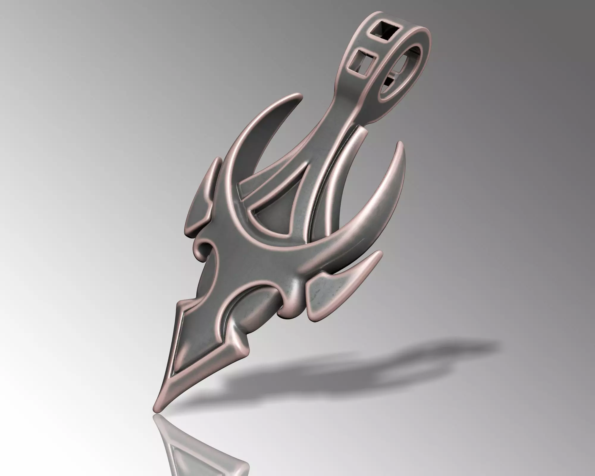 ANCIENT ARROW PENDANT 3D print model_0