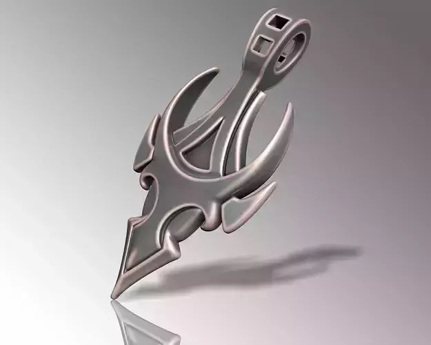 ANCIENT ARROW PENDANT 3D print model