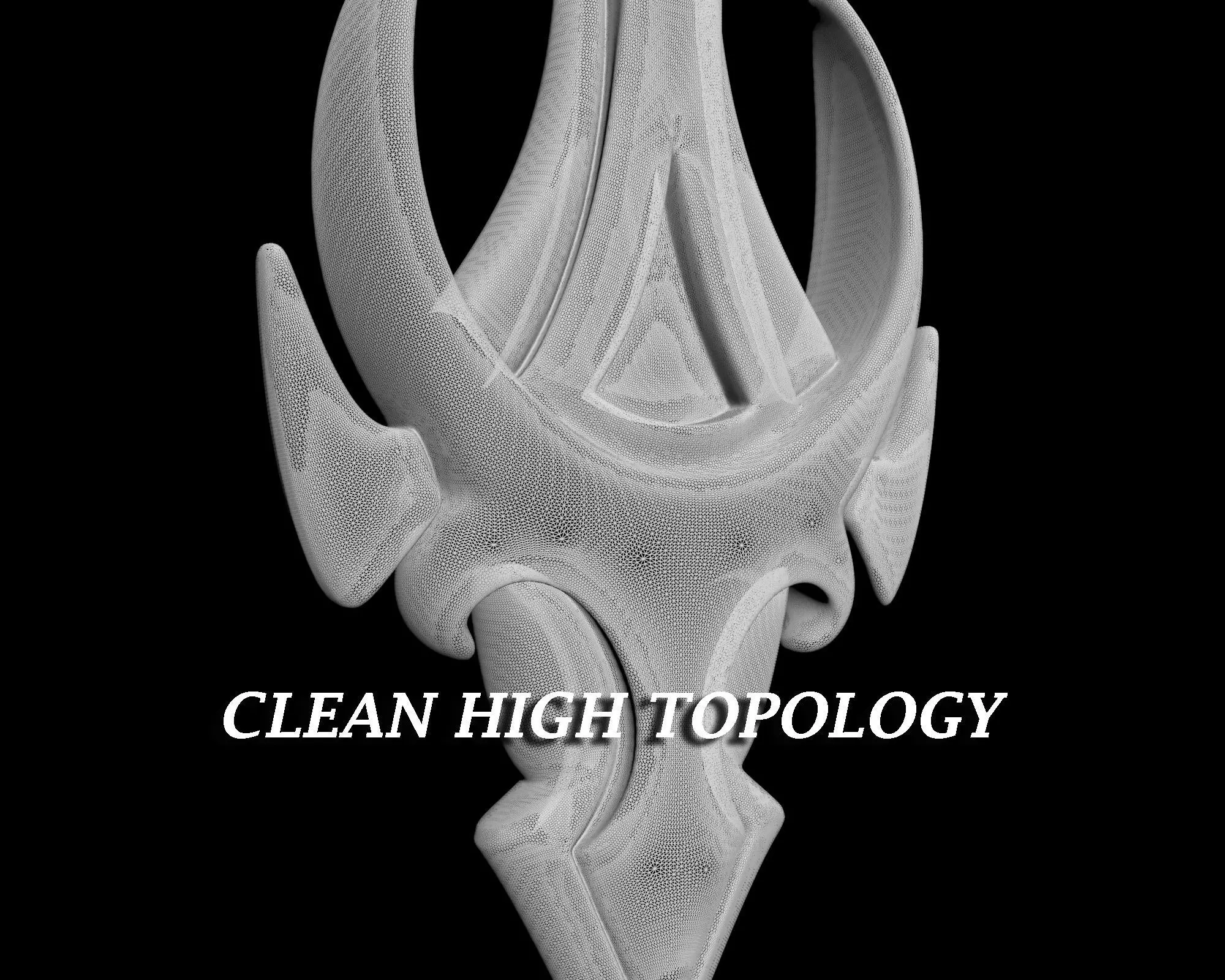 ANCIENT ARROW PENDANT 3D print model_8