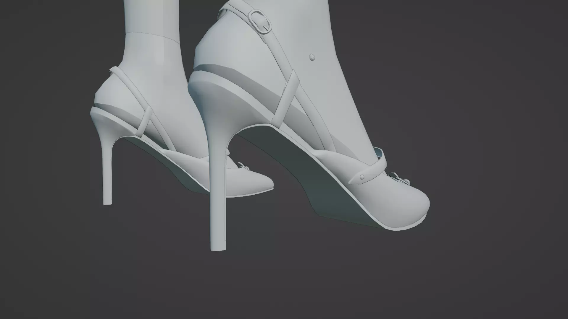 High Detail Asian Anime GirlCute Best BaseMesh Asset Rigged Hot  3D model_29