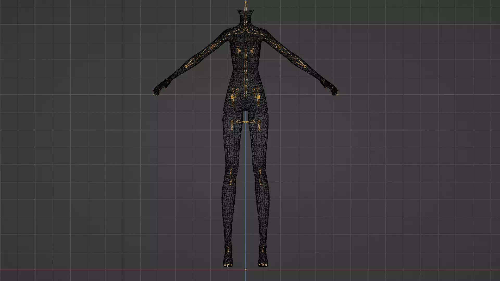 High Detail Asian Anime GirlCute Best BaseMesh Asset Rigged Hot  3D model_49