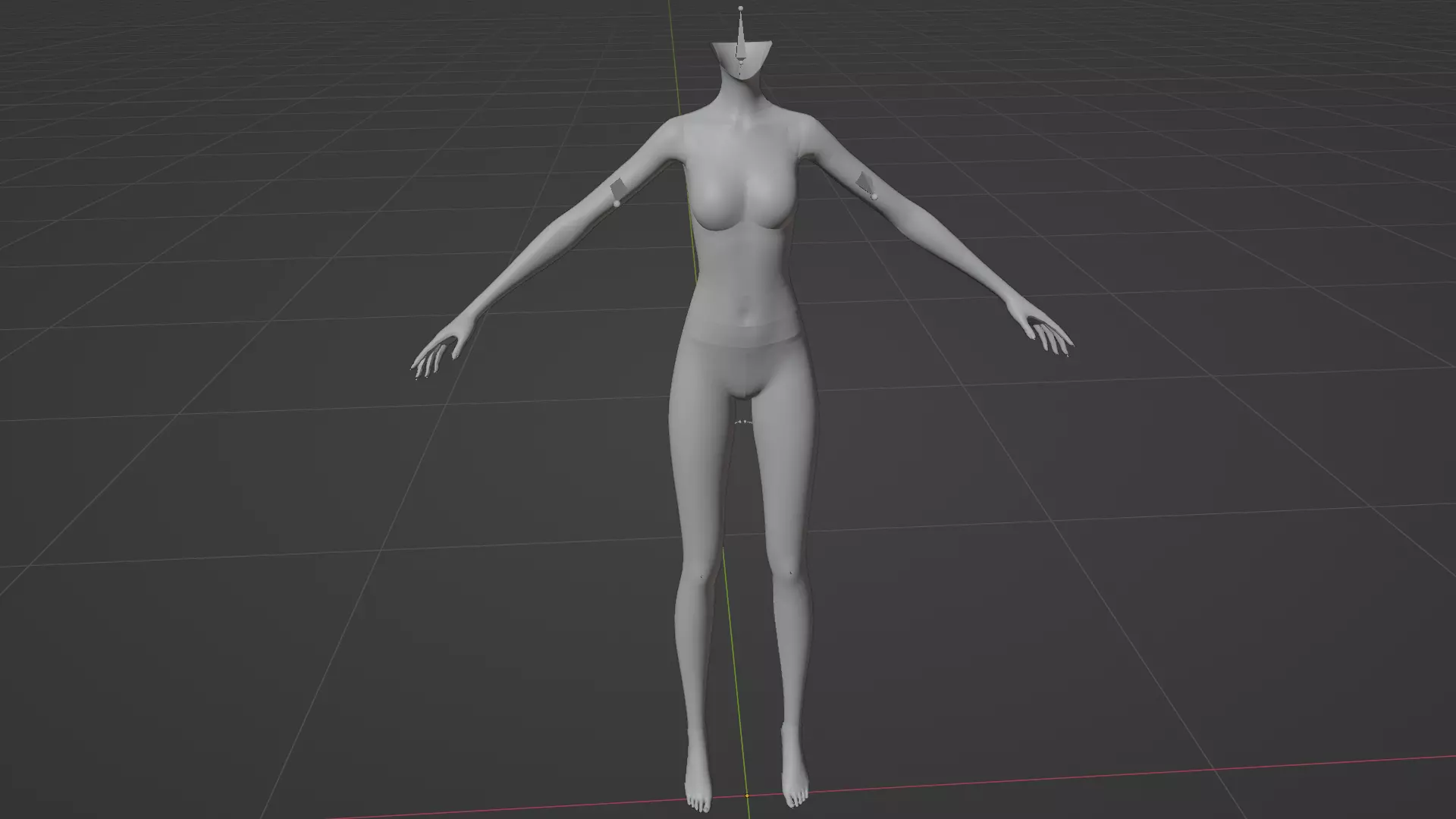 High Detail Asian Anime GirlCute Best BaseMesh Asset Rigged Hot  3D model_48