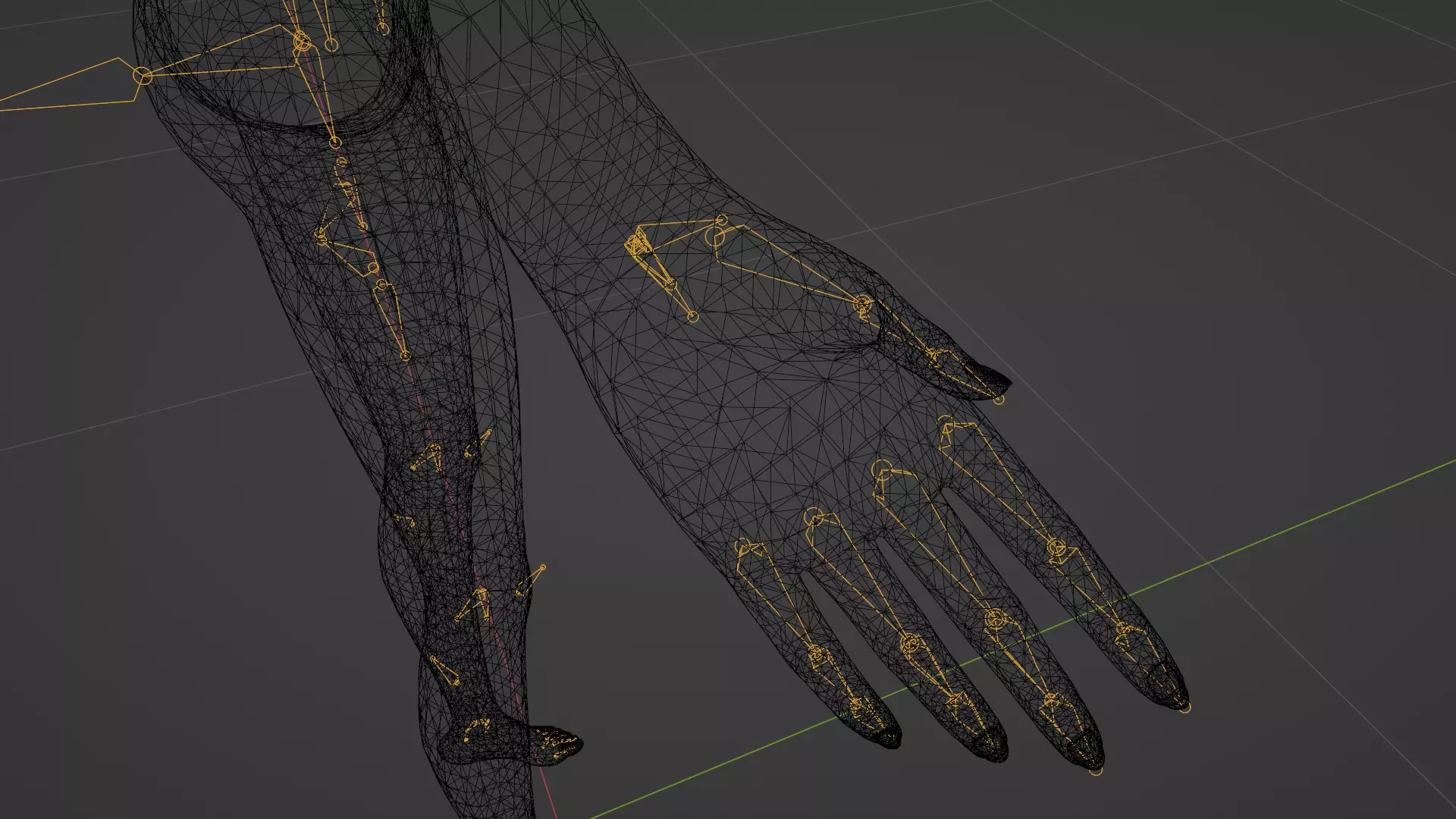 High Detail Asian Anime GirlCute Best BaseMesh Asset Rigged Hot  3D model_46